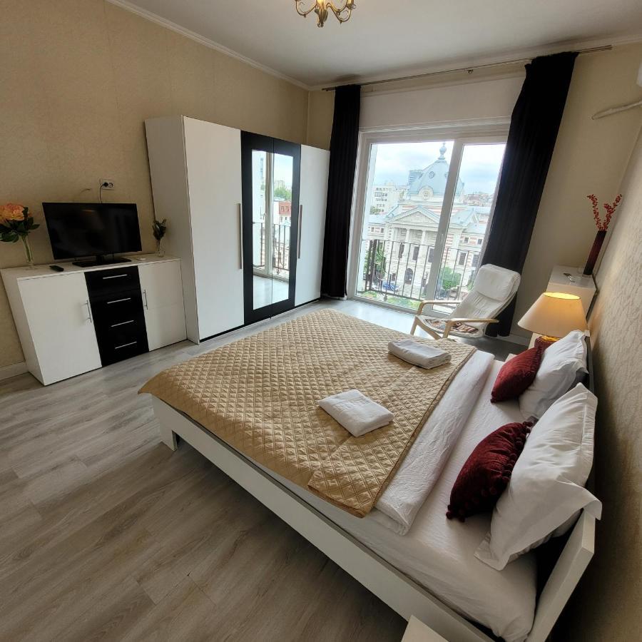 Anastasia Bratianu Apart 24B Beautiful View Self Check From 2 Pm Bukarest Exteriör bild